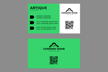Business Card Professional simple vector business card 