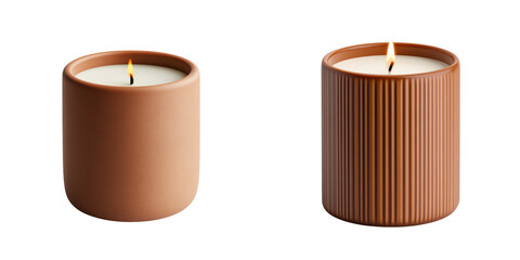 classic fall inspired candle set featuring two stylish designs, perfect for cozy ambiance