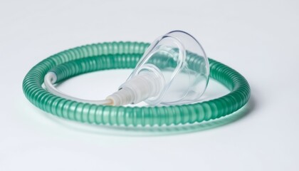Medical Oxygen Mask with Tubing for Patient Care