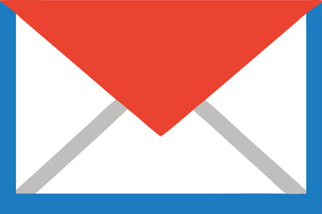 Hearts Letter Icon Playful Valentine Message