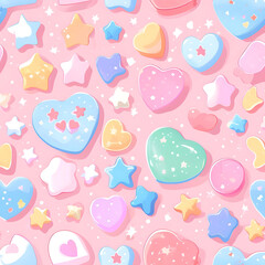 cute pastel background