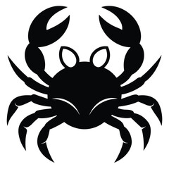 crab on white