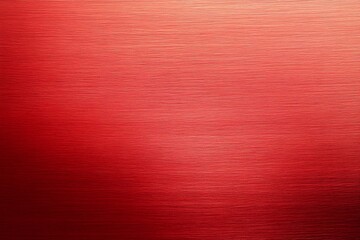 Fototapeta premium Brushed Crimson Red Metallic Texture Plate for Abstract Background Design