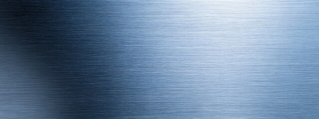 Brushed Sapphire Blue Metal Texture Plate for Abstract Background Design