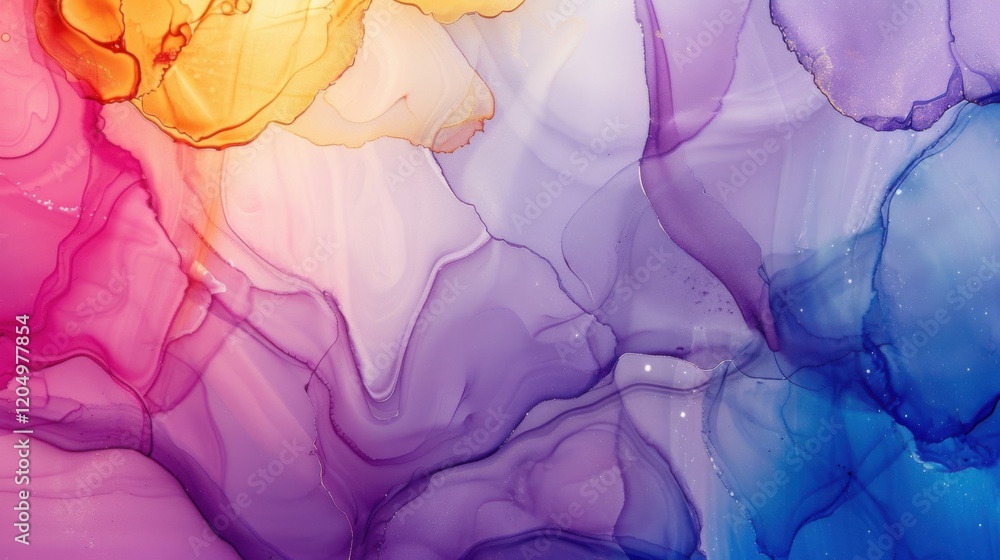 Poster marble ink abstract art with exquisite swirling patterns, showcasing an original and refined design 