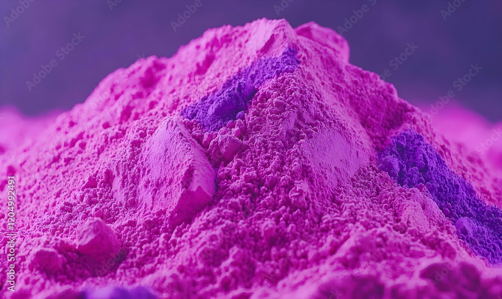 Poster vibrant close-up of colorful powder textures, showcasing a rich array of hues and intricate details 
