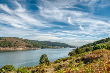 Fototapeta premium San Cristobal en Ares is a Spanish coastal municipality in the province of La Coruña.