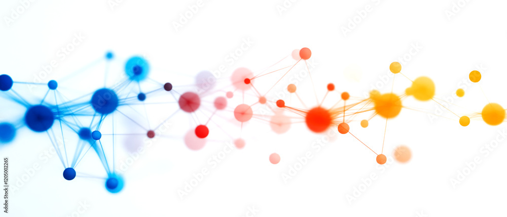 Poster economic trends analysis global market insights data visualization digital environment abstract view