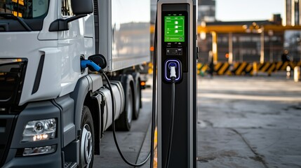 Urban Electric Truck Charging