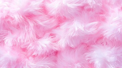 Fototapeta premium Pink and white fur with a fuzzy texture