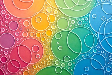 Fototapeta premium abstract background with circles