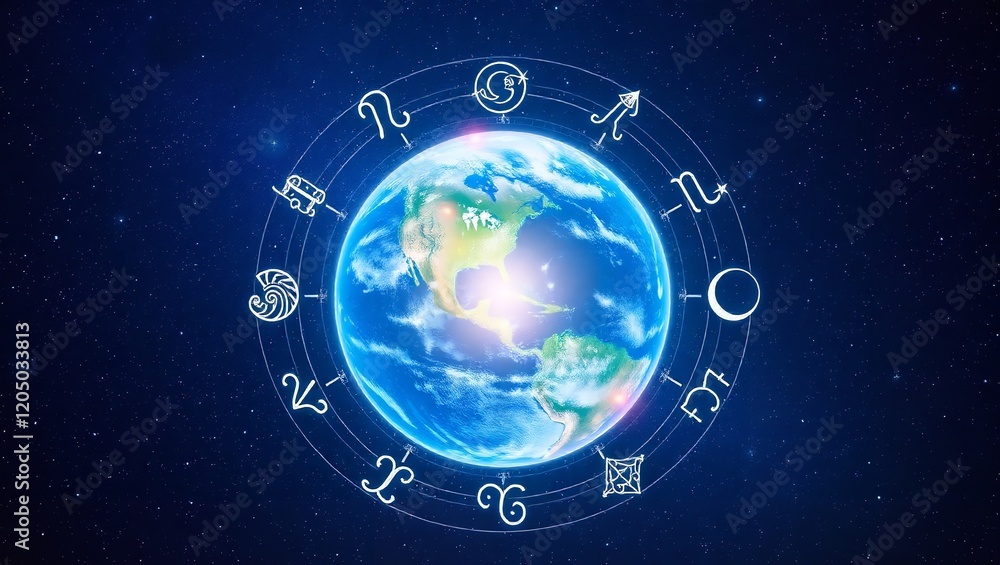 Poster dynamic world map animation: futuristic technology concept for global business
