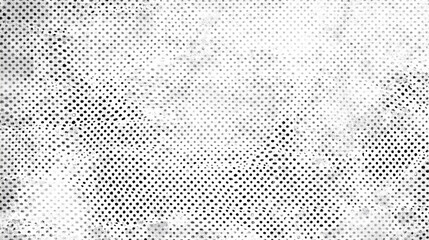 Abstract monochromatic textured pattern with small dots and lines resembling woven fabric or burlap cloth. Black and white design with a seamless repeating pattern, perfect as a grunge texture for gra