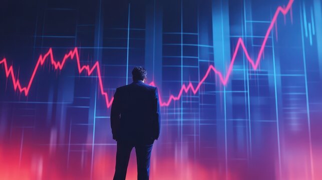 Financial expert sharing recession recovery strategies with a small business owner concerned about losing market share.