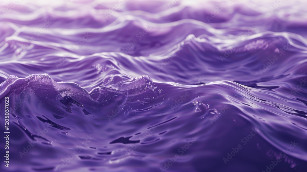 Poster close-up of a nice wave background or texture with violet hues, ideal for projects that focus on sou