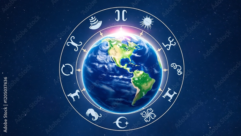 Poster dynamic world map animation: futuristic technology concept for global business
