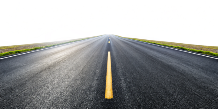 road in the countryside