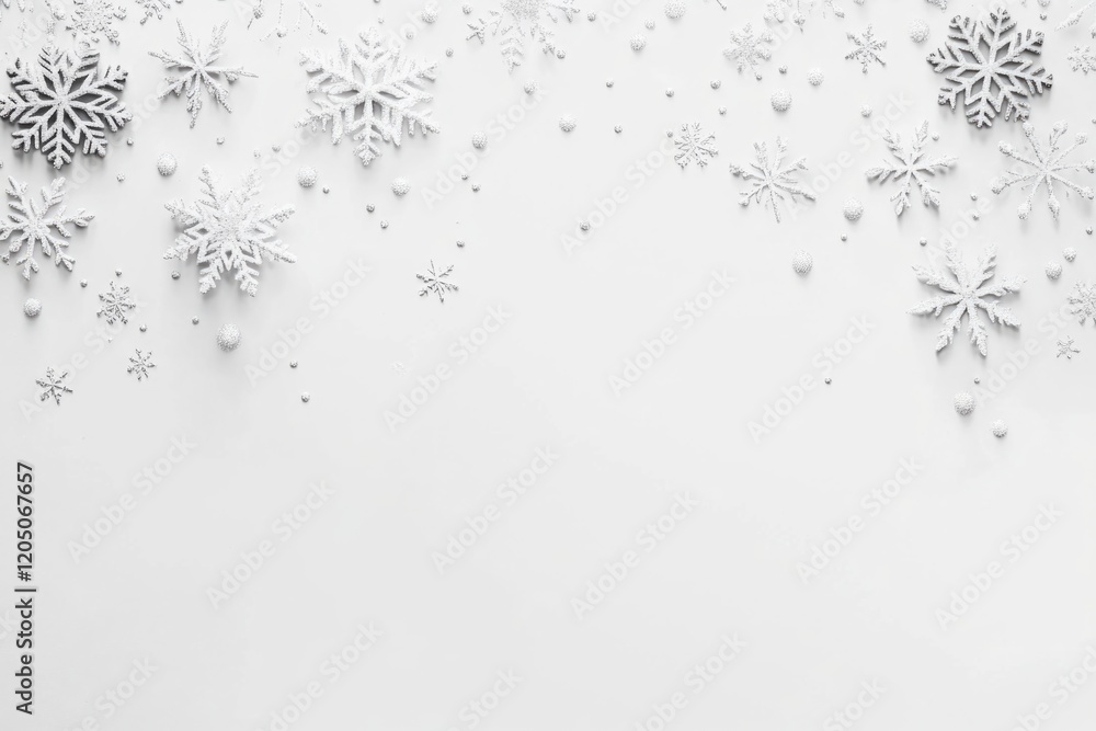 Wall mural winter night sky
