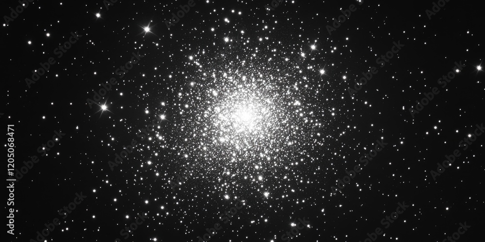 Wall mural cluster of stars
