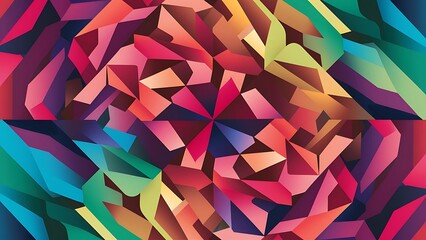 Seamless abstract geometric colorful vector pattern for continuous replicate. See more seamless backgrounds in my portfolio.