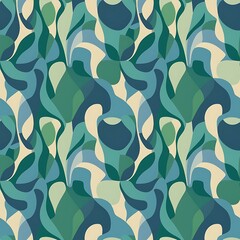 Abstract lovely decorative seamless pattern vector illustration