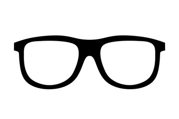 vintage glasses icon vector on white background. glasses icon