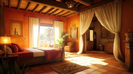 Luxurious Desert Oasis Bedroom Suite Design