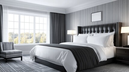 Luxurious Modern Hotel Bedroom Suite Design