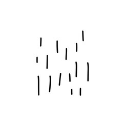 rain group line illustration