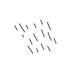 rain group line illustration