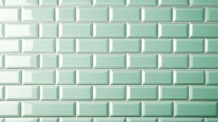 Close-up of green tiles