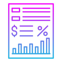 Business Report Icon