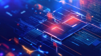 Obraz premium Advanced Smart Contract Automation Solutions for Financial Transactions