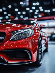 Red Car Display