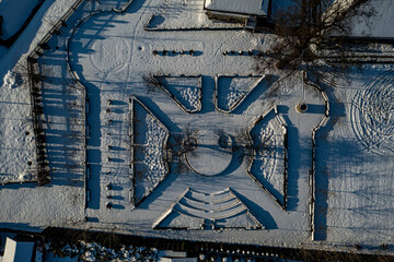 Muszyna ogrody, zima © Maciej G. Szling