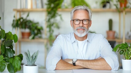 A retired financial advisor hosting a webinar on transitioning from employment to retirement income