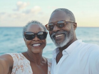Obraz premium Couple on Beach