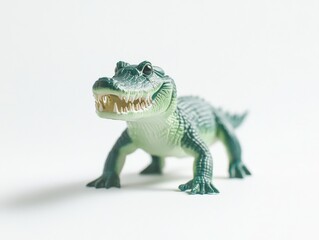 Fototapeta premium Toy Alligator Open Mouth