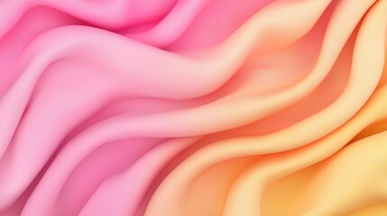 Obraz premium Colorful Gradients A vibrant gradient blending seamlessly from pink to orange to yellow, creating a cheerful and energetic atmosphere.