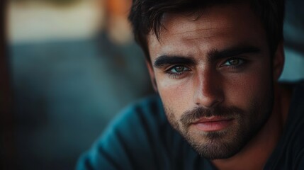 A professional photographer capturing stunning portrait shots with a soft-focus background, ideal for beginners,
