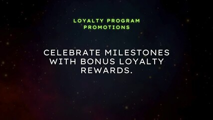 Loyalty Program Promotions Celebrate milestones with bonus loyalty rewardsbusiness promotional video template .mp4