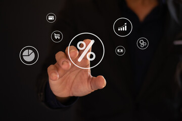 Interest rates and dividends, returns from stocks and mutual funds, long-term investments