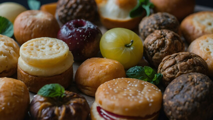 nuts and dried fruits