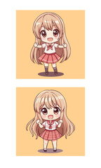 Energetic Sailor Girl