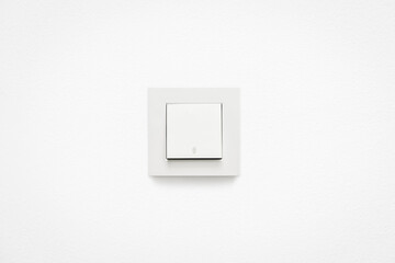 Cream colored wall mounted cream colored vavien or two-way light switch