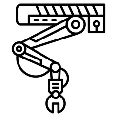 articulated robot Icon