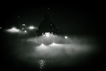  15 de enero 2025 concentración motera pingüinos desfile de antorchas en Valladolid España