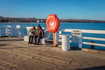 Sopot, Poland - December 25 2024 