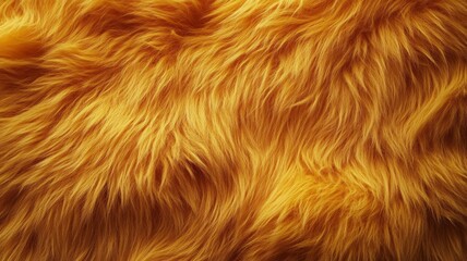 yellow fur textured background