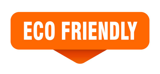 eco friendly sticker. eco friendly sign on transparent background